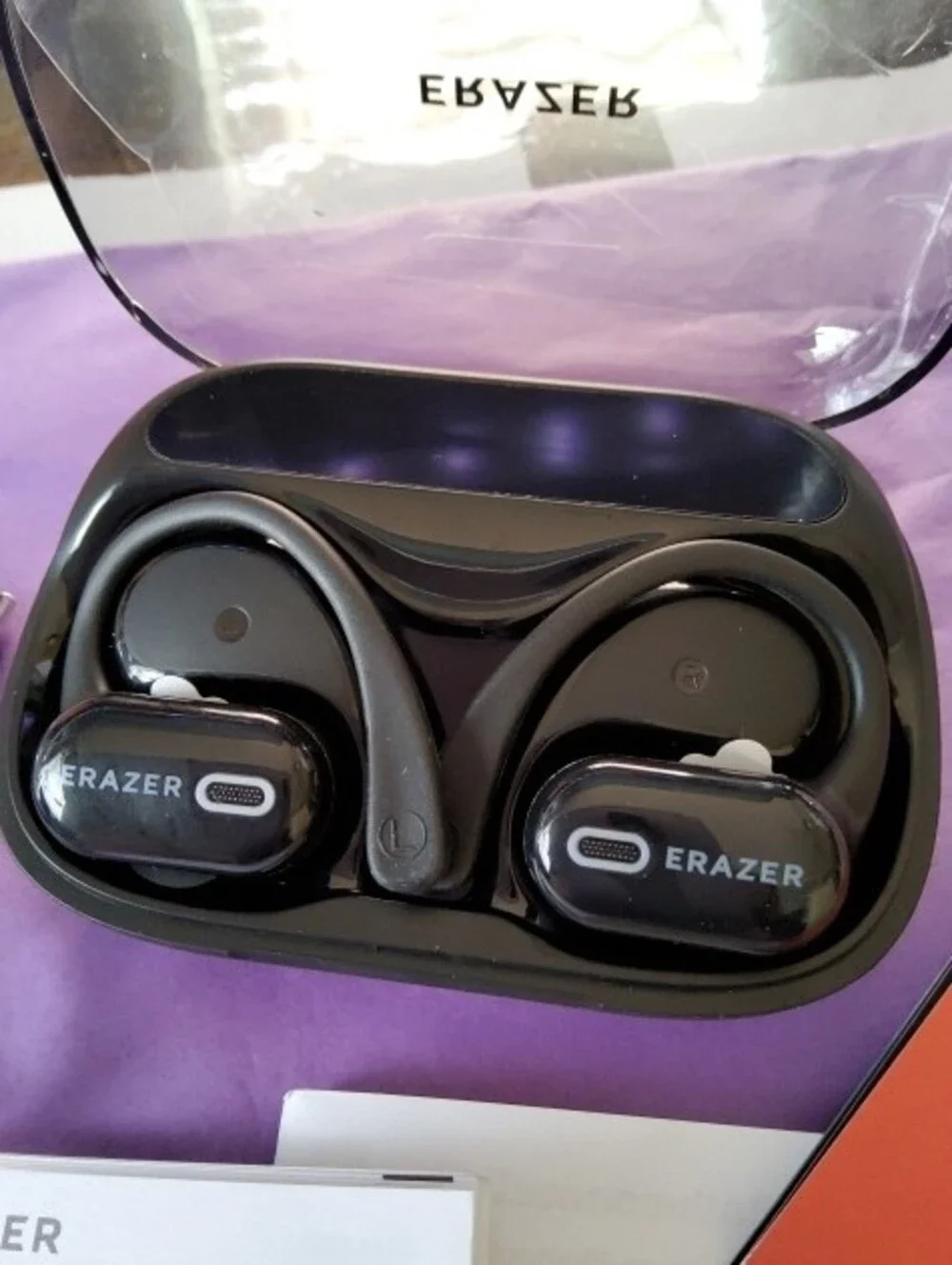 Erazer Wireless Earbuds XP18 in Black with Charging Case NIP New